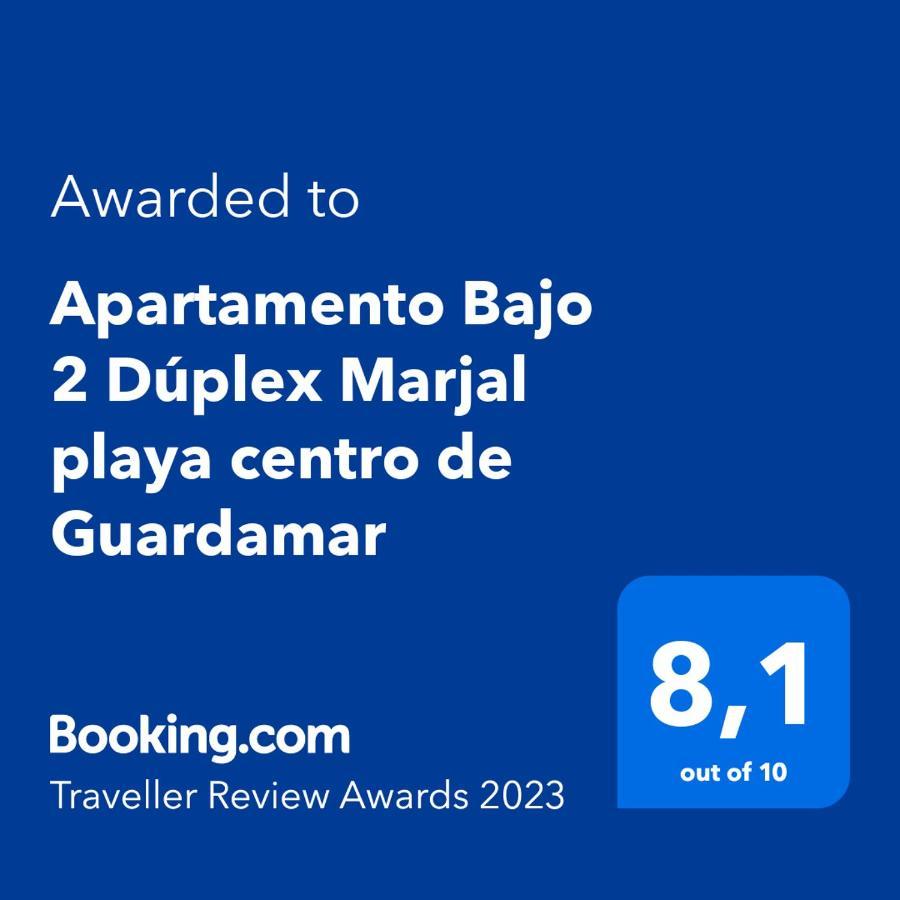 Apartamento Bajo 2 Duplex Marjal Playa Centro De Guardamar Guardamar del Segura Exterior foto